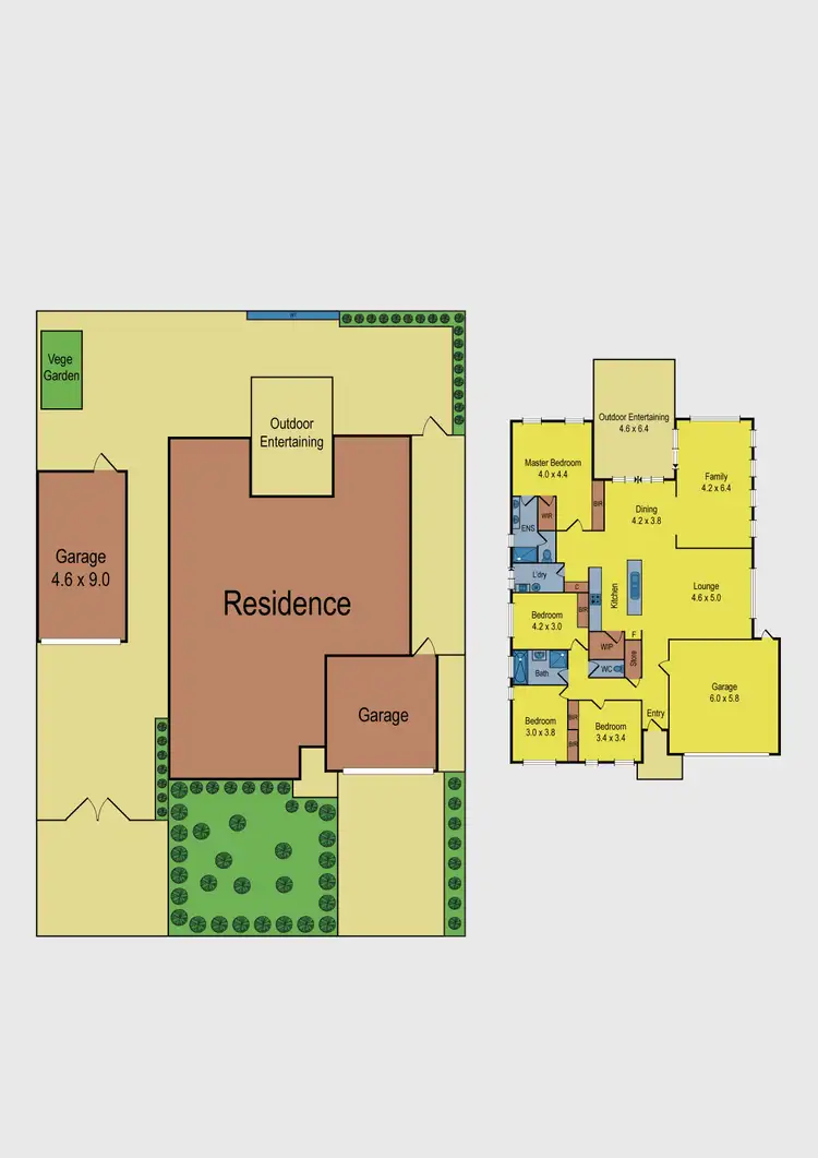 Floorplan of Homely house listing, 16 Baggygreen Street, Sunbury VIC 3429