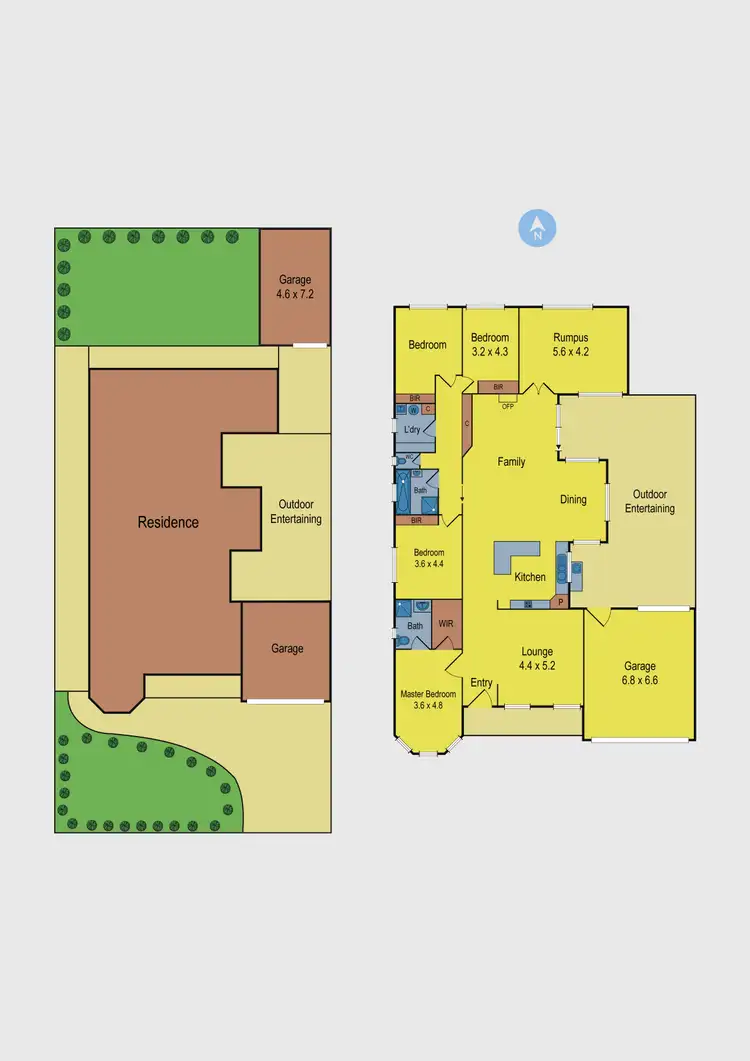 Floorplan of Homely house listing, 17 Puckle Street, Taylors Hill VIC 3037