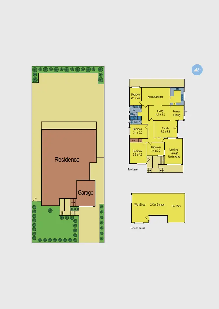 Floorplan of Homely house listing, 14 El Reno Crescent, Airport West VIC 3042