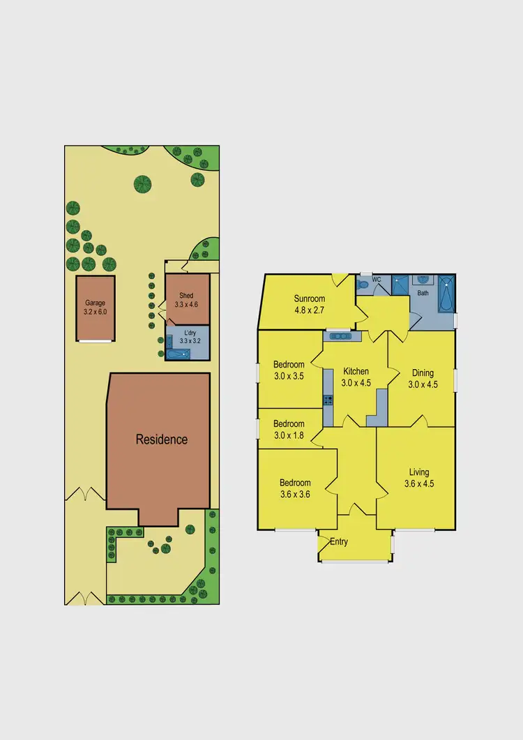 Floorplan of Homely house listing, 13 Stanhope Street, Broadmeadows VIC 3047