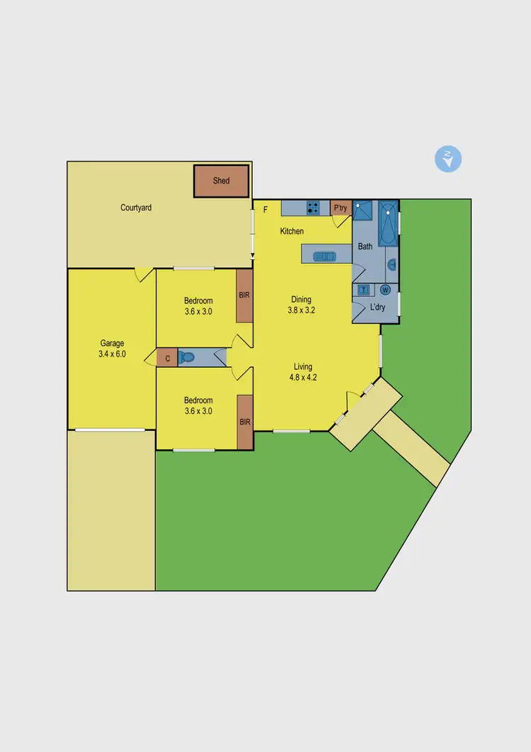 Floorplan of Homely unit listing, 24A Ballybunion Avenue, Craigieburn VIC 3064