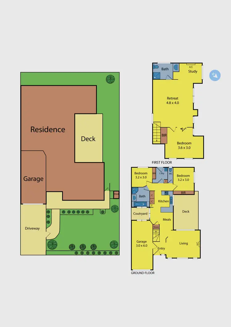 Floorplan of Homely house listing, 17A Ferguson Street, Ascot Vale VIC 3032