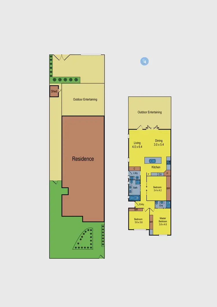 Floorplan of Homely house listing, 10 Addison Street, Moonee Ponds VIC 3039