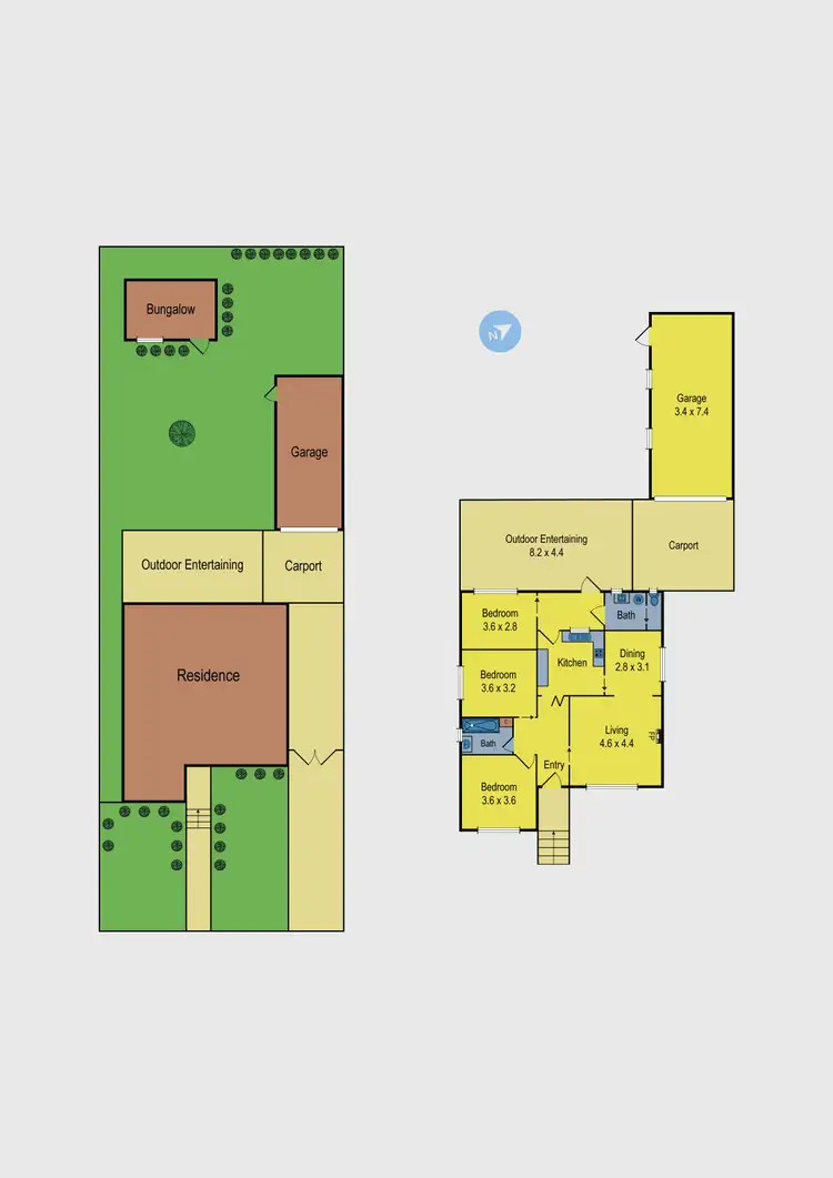 Floorplan of Homely house listing, 343 Sussex Street, Pascoe Vale VIC 3044