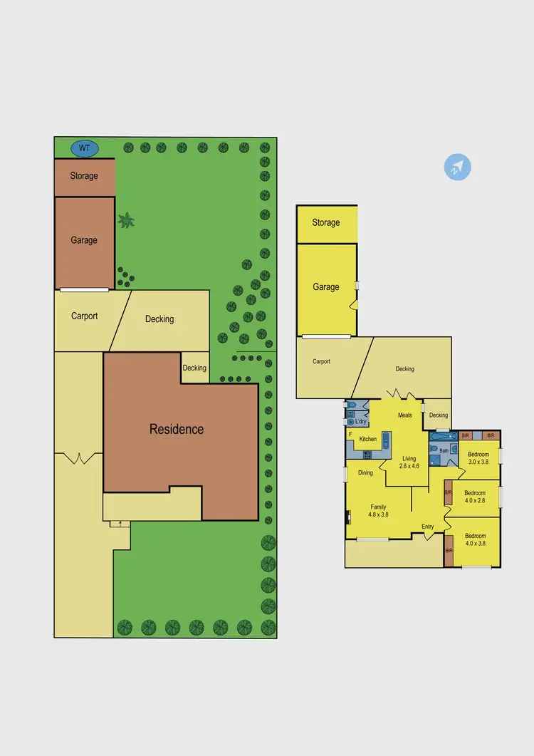 Floorplan of Homely house listing, 30 Loongana Avenue, Glenroy VIC 3046