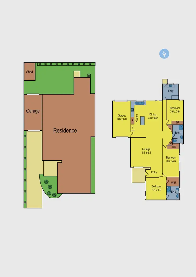 Floorplan of Homely unit listing, 5A South Road, Airport West VIC 3042