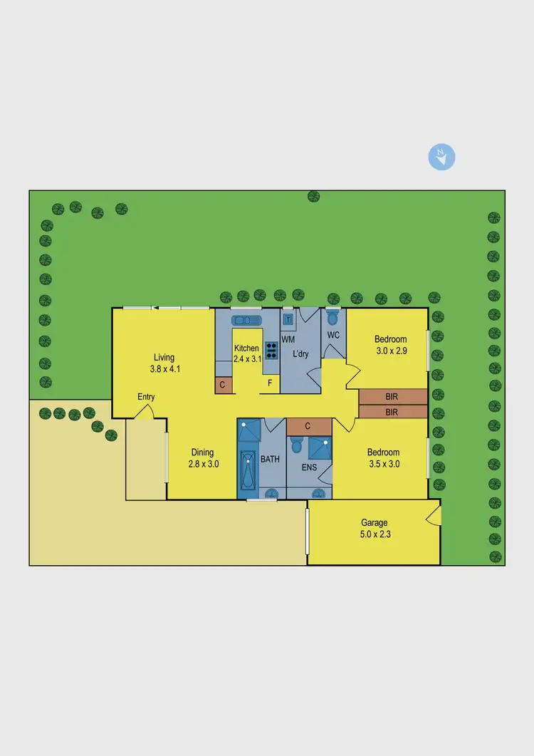 Floorplan of Homely unit listing, 4/21 Arthur Street, Coburg North VIC 3058
