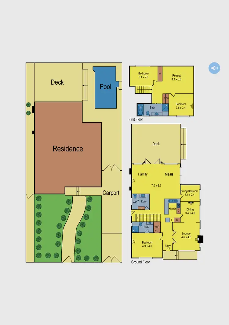 Floorplan of Homely house listing, 116 Cooper Street, Essendon VIC 3040