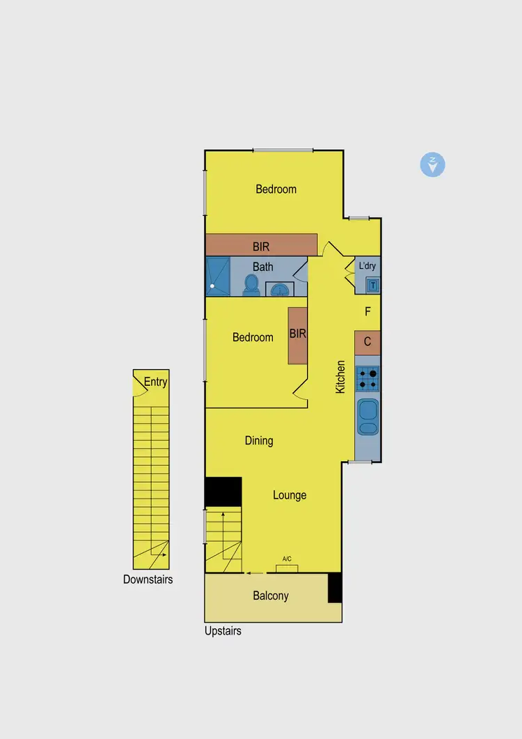 Floorplan of Homely apartment listing, 2B Regent Street, Ascot Vale VIC 3032