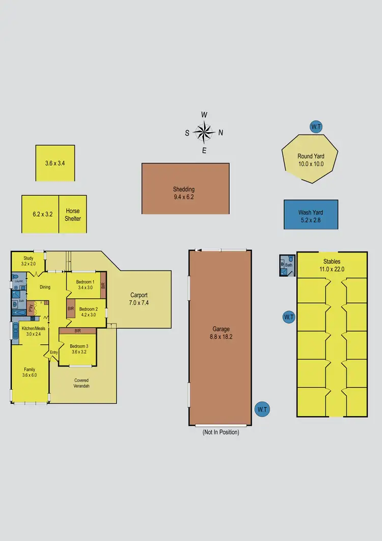 Floorplan of Homely house listing, 723 Mt Aitken Road, Diggers Rest VIC 3427