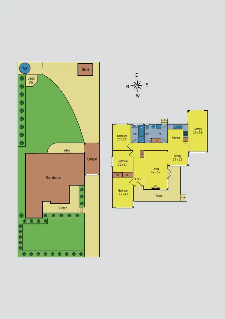 Floorplan of Homely house listing, 5 Harrington Road, Airport West VIC 3042