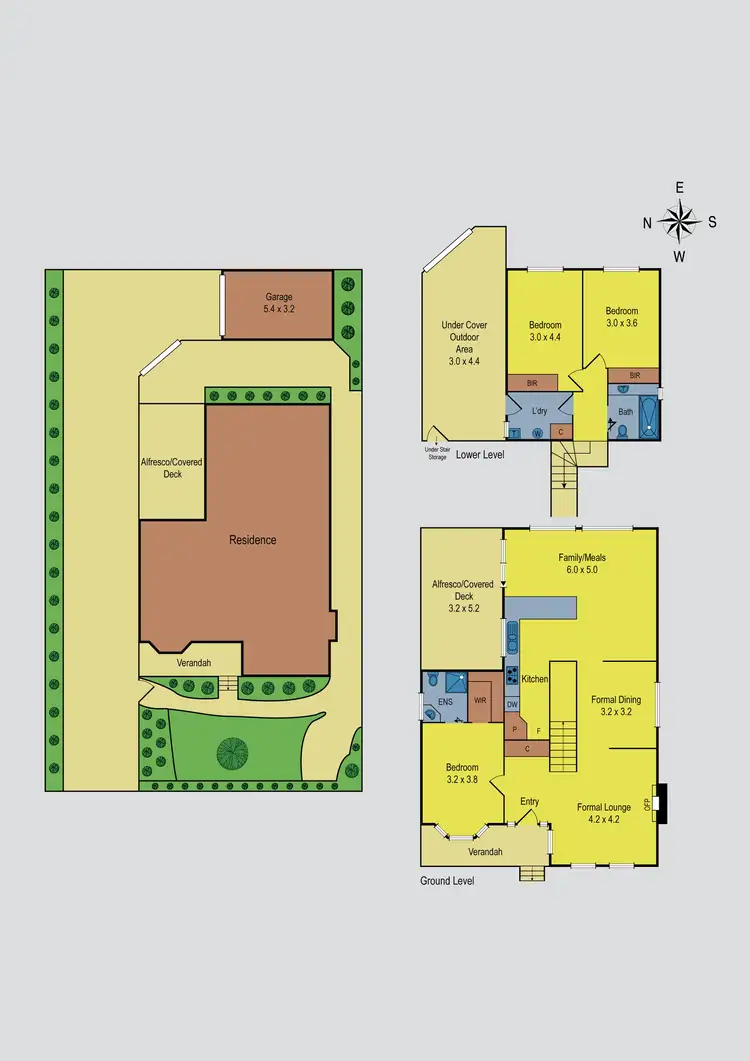 Floorplan of Homely house listing, 51A Waverley Street, Essendon VIC 3040