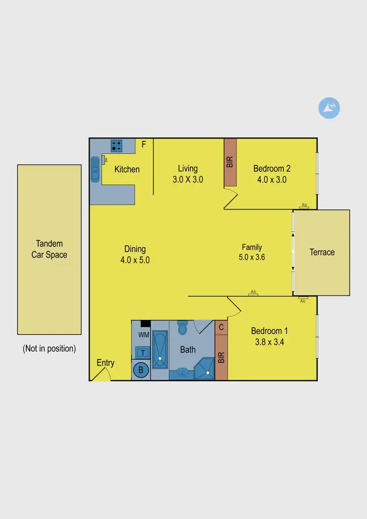 Floorplan of Homely unit listing, 20/157 Epsom Road, Ascot Vale VIC 3032