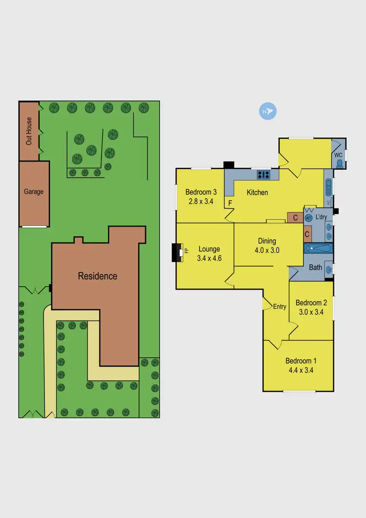 Floorplan of Homely house listing, 23 Princess Street, Pascoe Vale VIC 3044