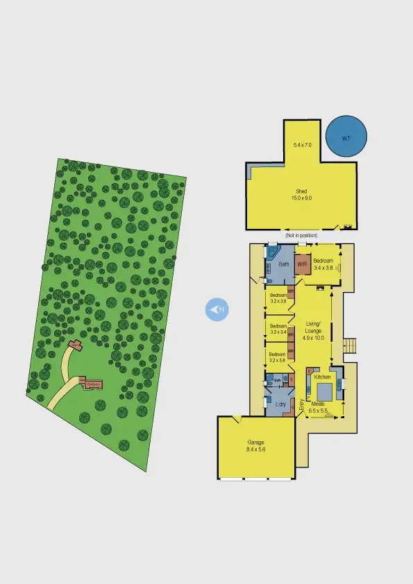 Floorplan of Homely house listing, 20 Mulcahy Road, Bullengarook VIC 3437