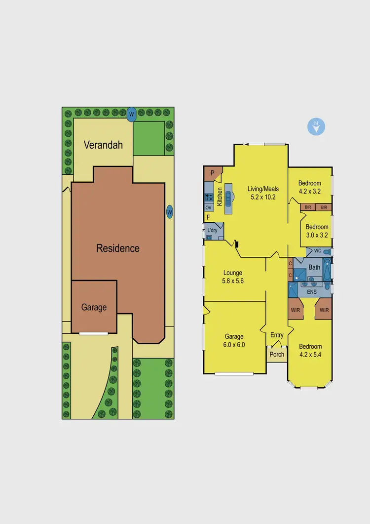 Floorplan of Homely house listing, 12 Richardson Court, Caroline Springs VIC 3023