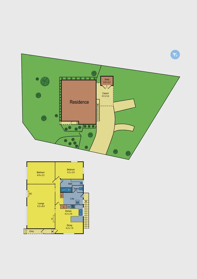 Floorplan of Homely house listing, 81 Dallas Drive, Dallas VIC 3047