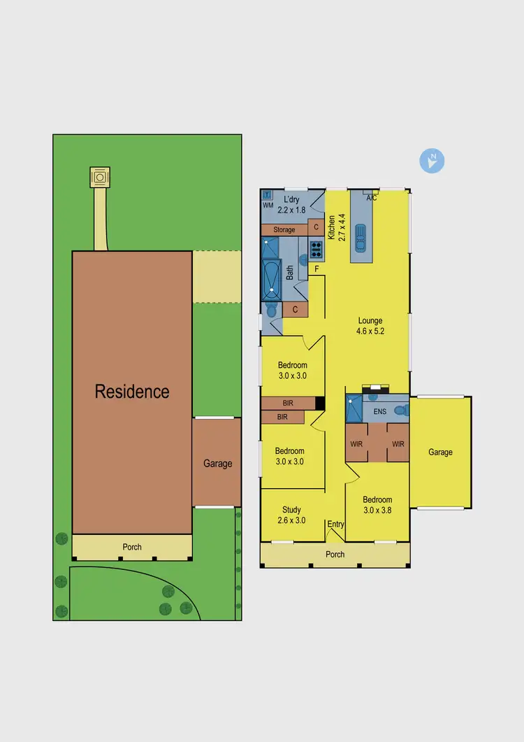 Floorplan of Homely house listing, 10 Huntingfield Street, Craigieburn VIC 3064