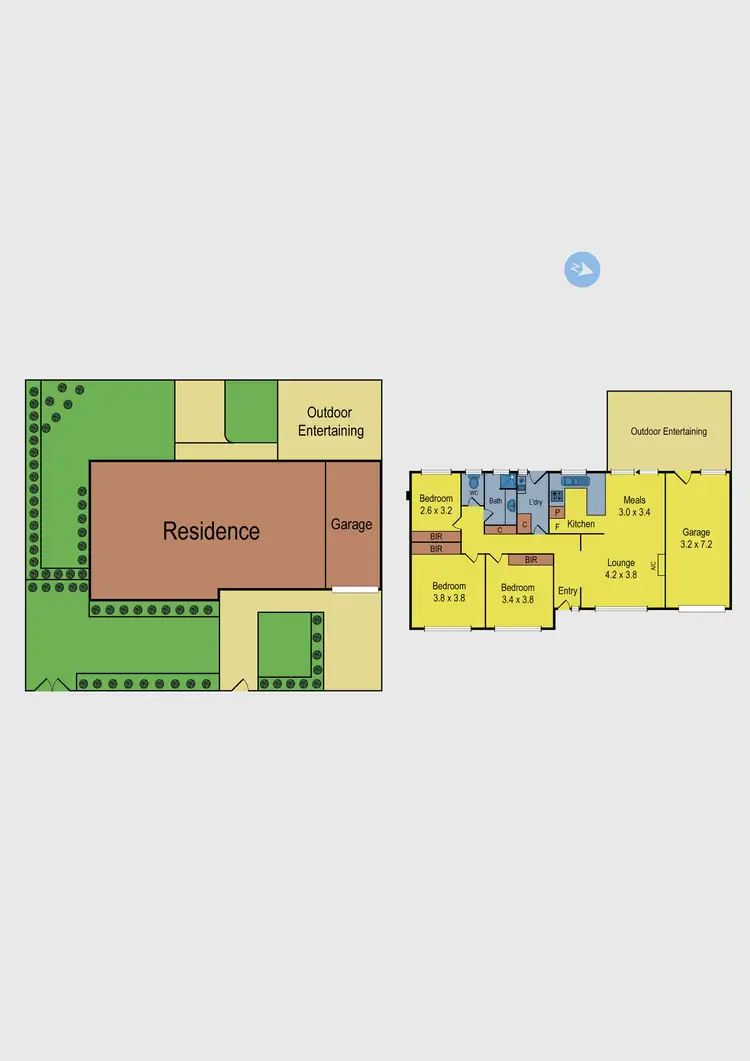 Floorplan of Homely house listing, 13C Trevannion Street, Glenroy VIC 3046