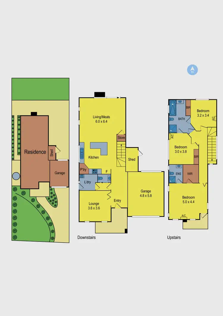 Floorplan of Homely house listing, 13 Ultimo Walk, Taylors Hill VIC 3037