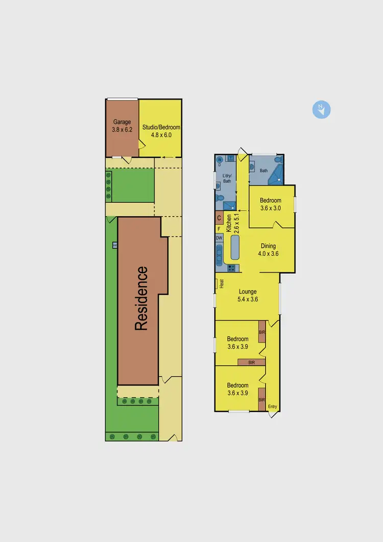 Floorplan of Homely house listing, 162 Epsom Road, Ascot Vale VIC 3032