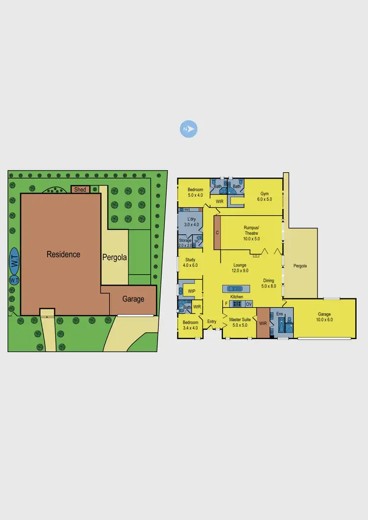 Floorplan of Homely house listing, 23 Blind Creek Boulevard, Sunbury VIC 3429