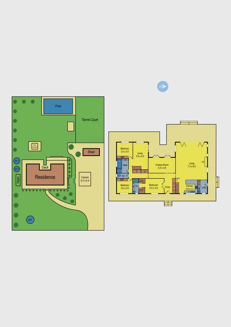 Floorplan of Homely house listing, 4 Oakdale Lane, Sunbury VIC 3429
