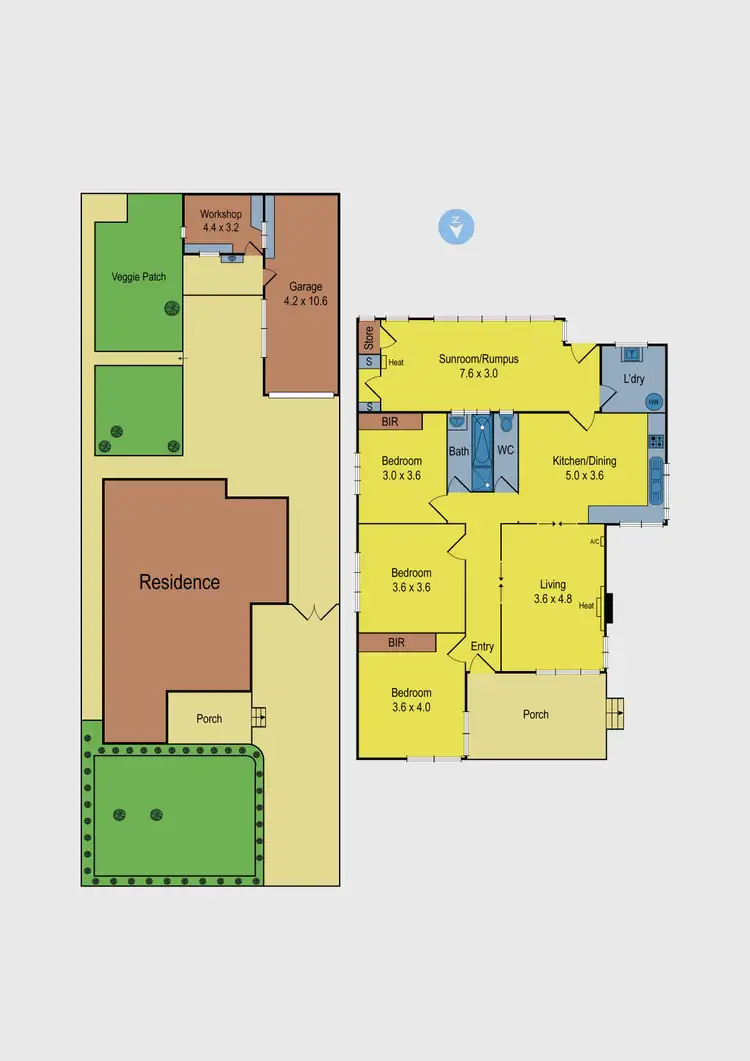 Floorplan of Homely house listing, 33 Queens Parade, Fawkner VIC 3060