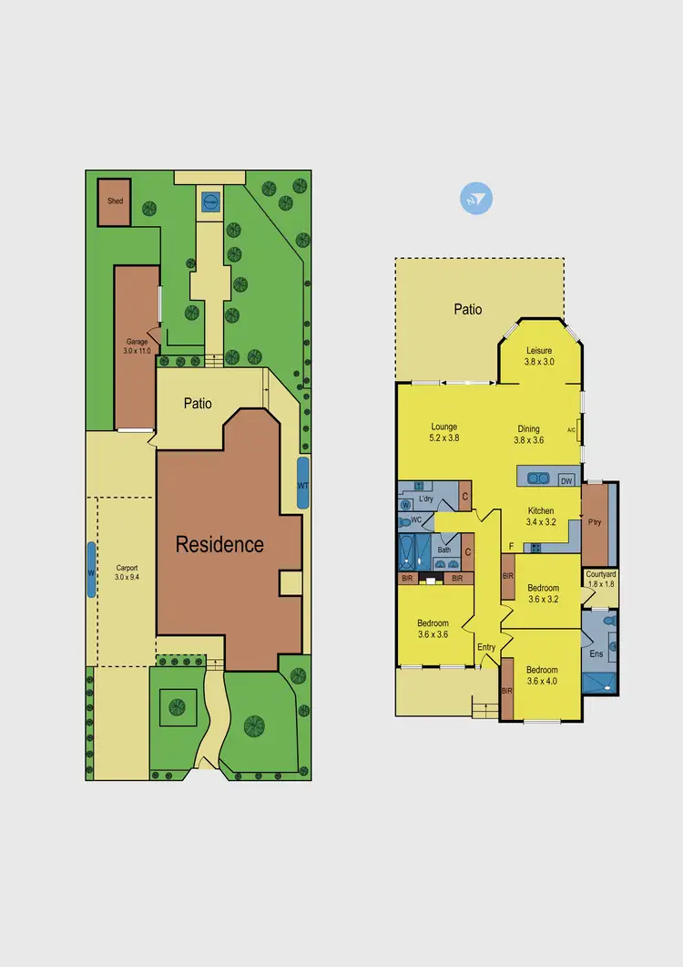 Floorplan of Homely house listing, 11A Buckley Street, Moonee Ponds VIC 3039