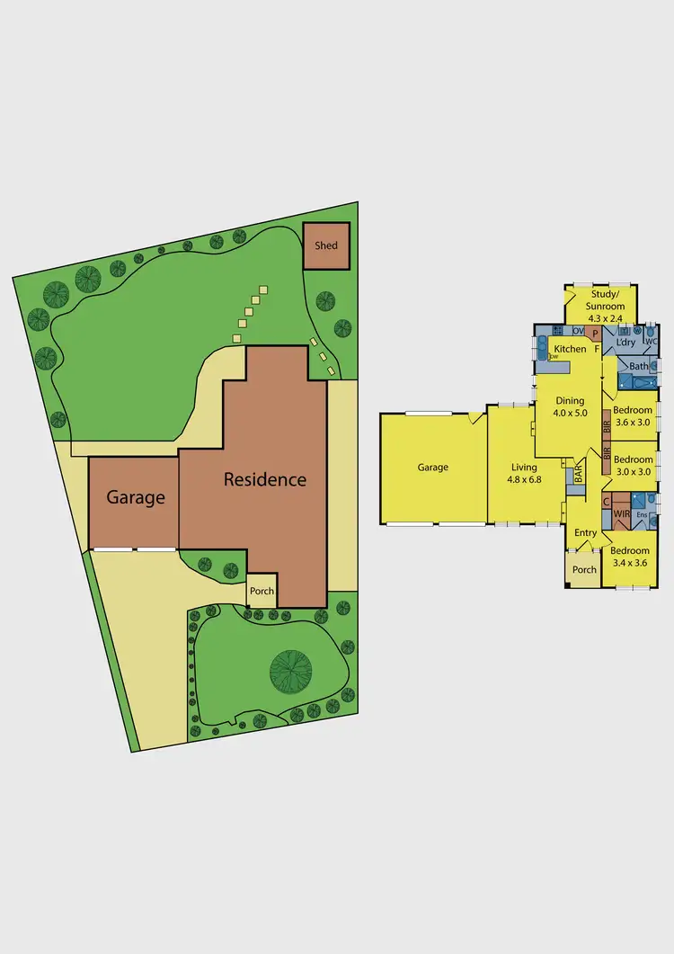 Floorplan of Homely house listing, 7 Morris Drive, Keilor Downs VIC 3038