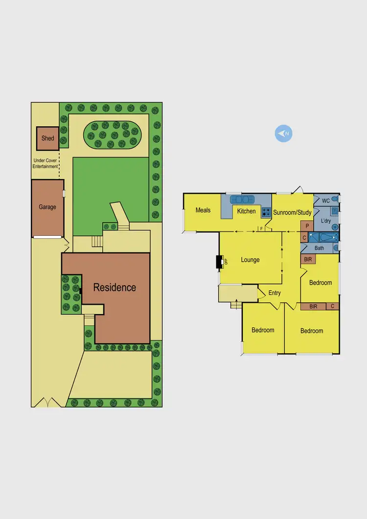 Floorplan of Homely house listing, 58 Nyah Street, Keilor East VIC 3033