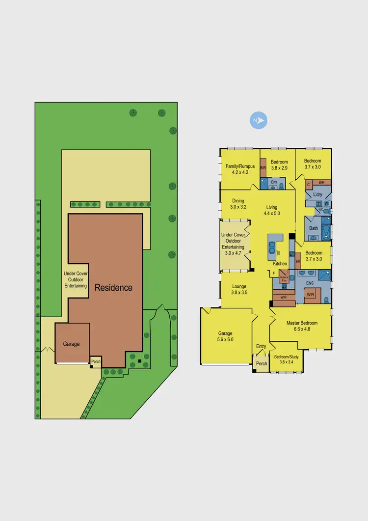 Floorplan of Homely house listing, 19 Pearce Court, Gisborne VIC 3437