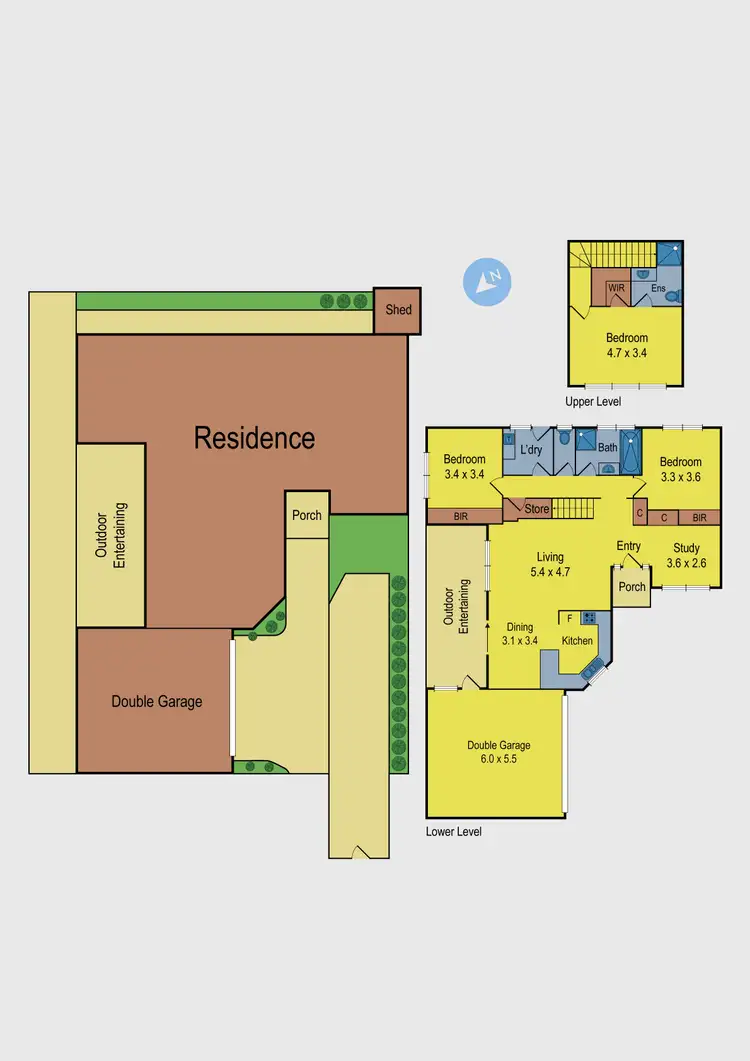 Floorplan of Homely house listing, 7A Odin Street, Strathmore VIC 3041