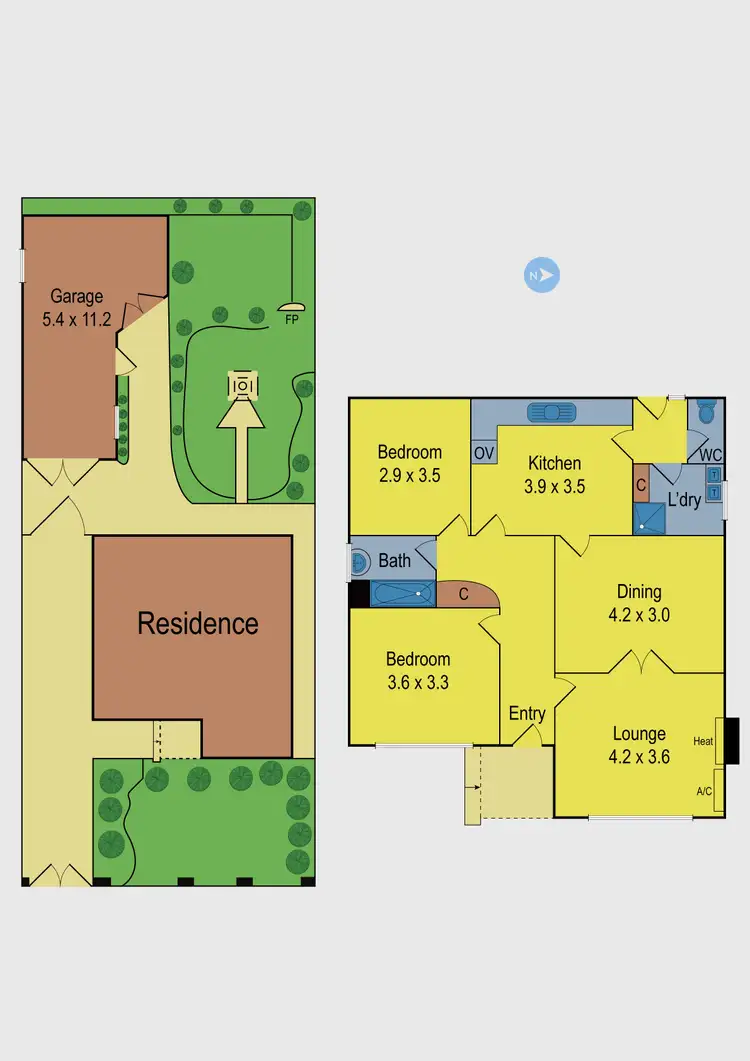 Floorplan of Homely house listing, 9 Daphne Street, Pascoe Vale VIC 3044