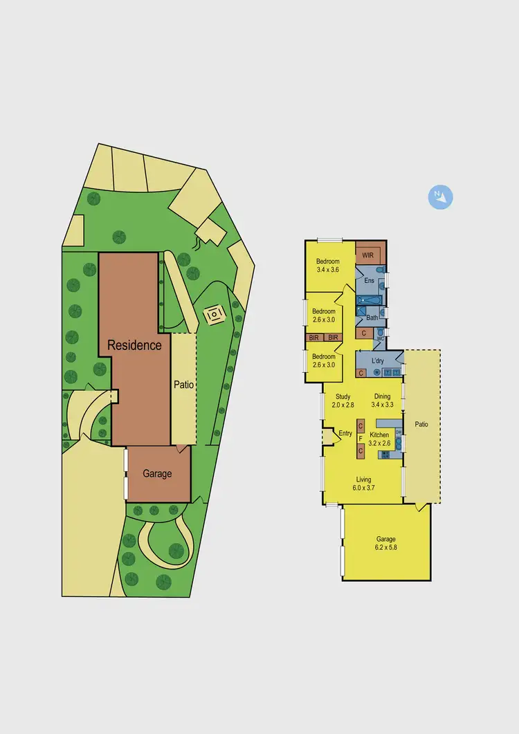 Floorplan of Homely house listing, 7 Nada Court, Keilor Downs VIC 3038