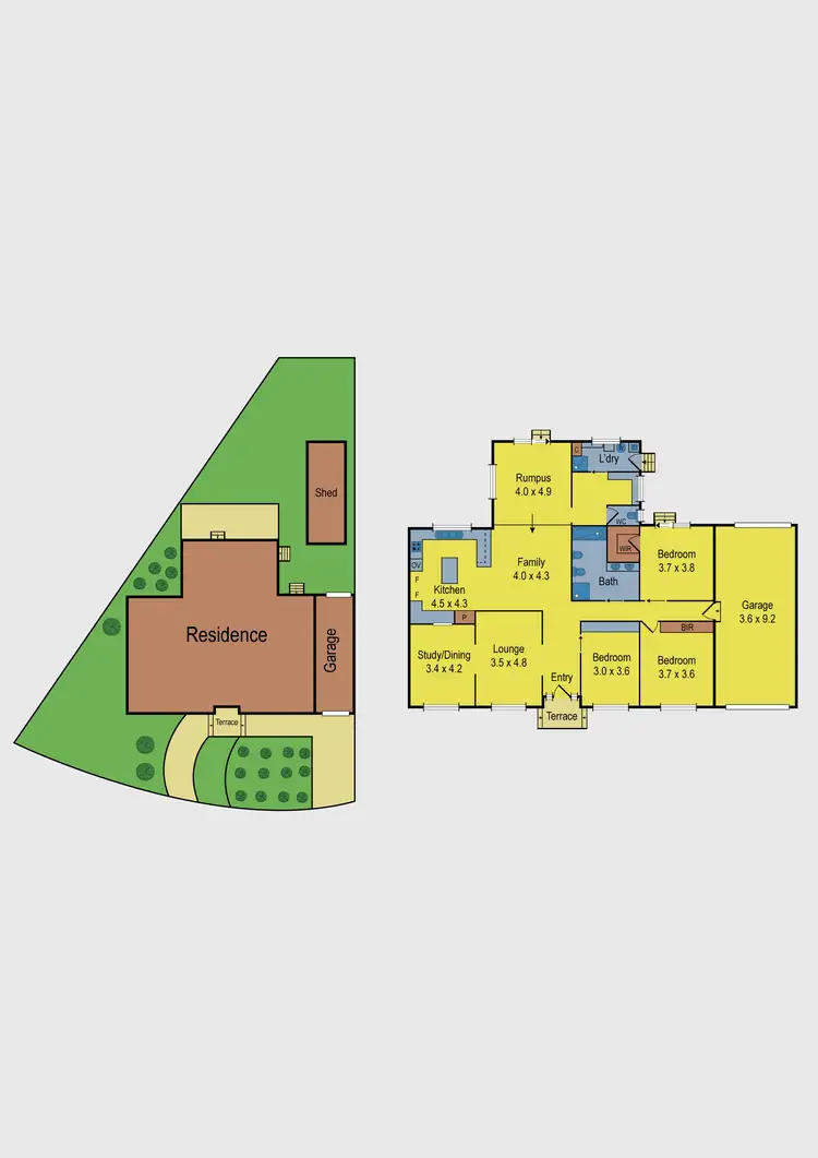 Floorplan of Homely house listing, 1 Dongola Road, Keilor Downs VIC 3038
