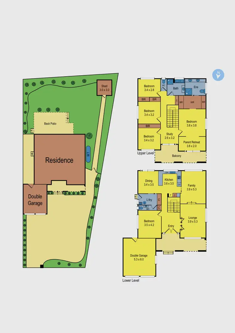 Floorplan of Homely house listing, 17 Apollo Road, Taylors Lakes VIC 3038