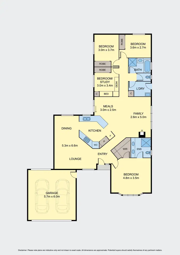 Floorplan of Homely house listing, 12 Dalray Crescent, New Gisborne VIC 3438