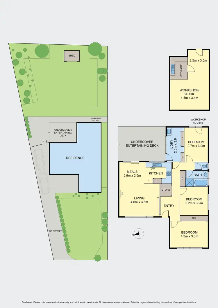 Floorplan of Homely house listing, 20 Brentwood Drive, Avondale Heights VIC 3034