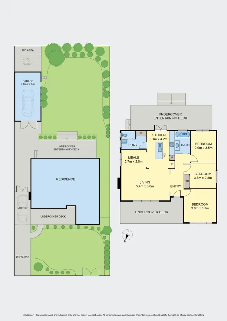 Floorplan of Homely house listing, 55 Rogerson Street, Avondale Heights VIC 3034