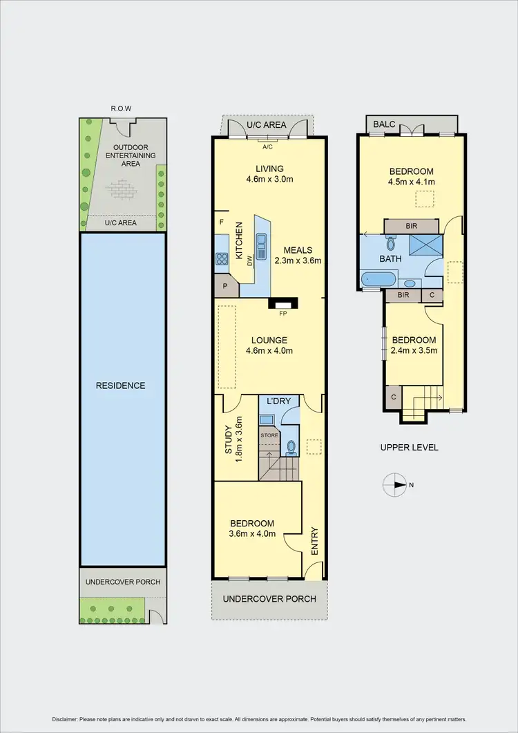 Floorplan of Homely house listing, 145 Wellington Street, Flemington VIC 3031