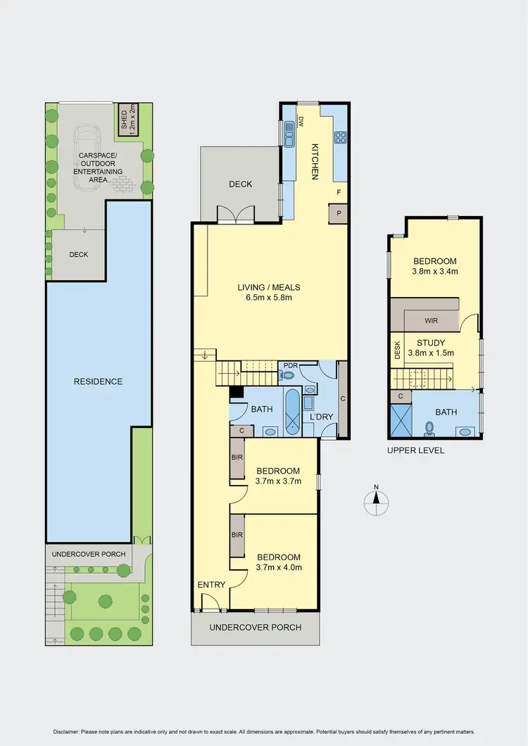 Floorplan of Homely house listing, 15 Ormond Road, Moonee Ponds VIC 3039