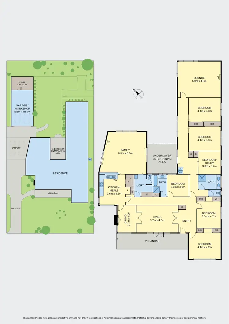 Floorplan of Homely house listing, 42 William Street, Glenroy VIC 3046