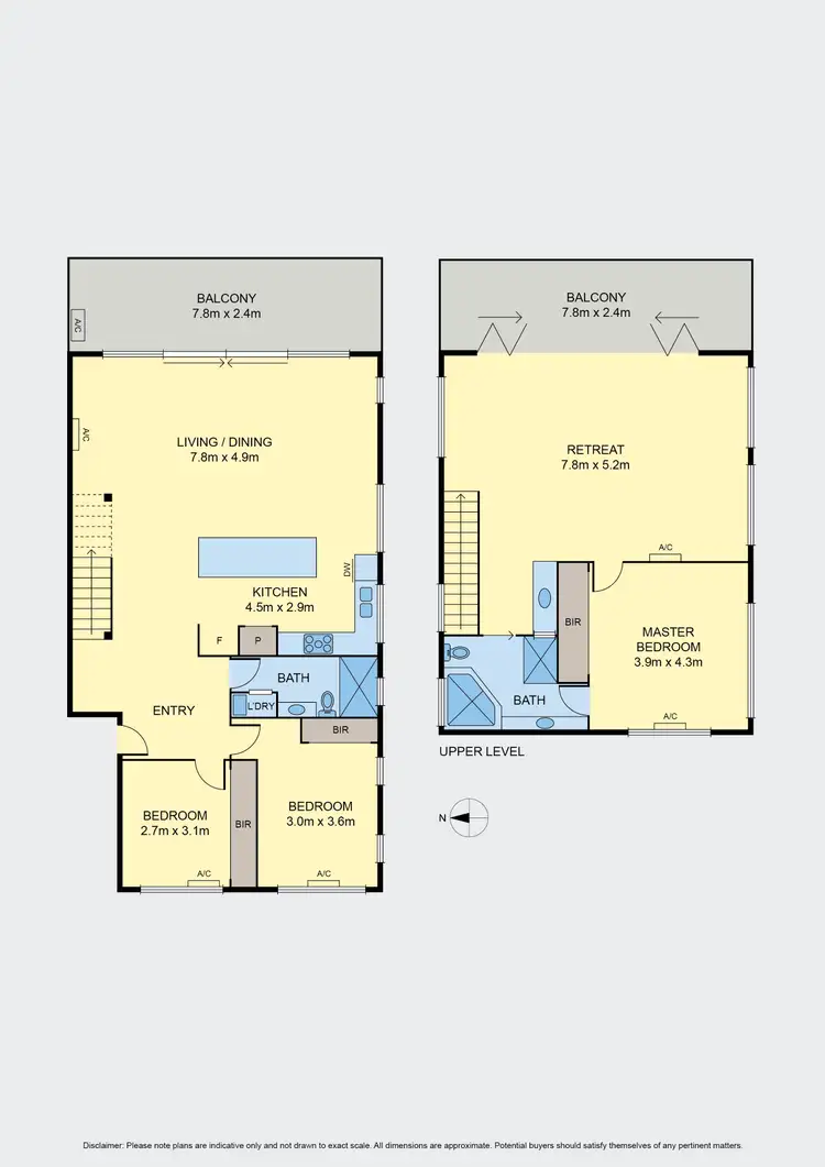 Floorplan of Homely apartment listing, 2/4 Saltriver Place, Footscray VIC 3011