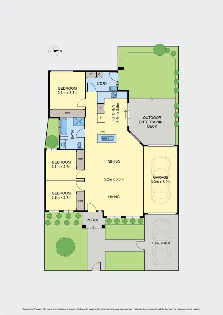 Floorplan of Homely unit listing, 1/121 McNamara Ave, Airport West VIC 3042
