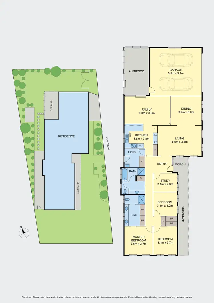 Floorplan of Homely house listing, 76 Copernicus Way, Keilor Downs VIC 3038