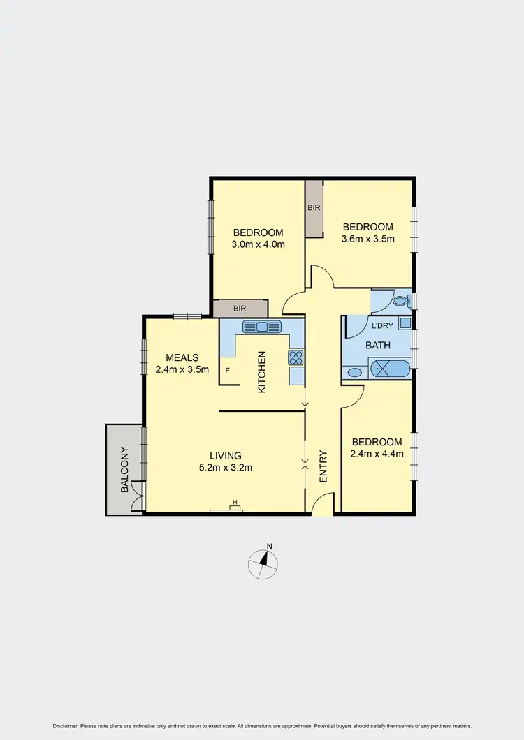Floorplan of Homely apartment listing, 5/21 Woods Street, Ascot Vale VIC 3032