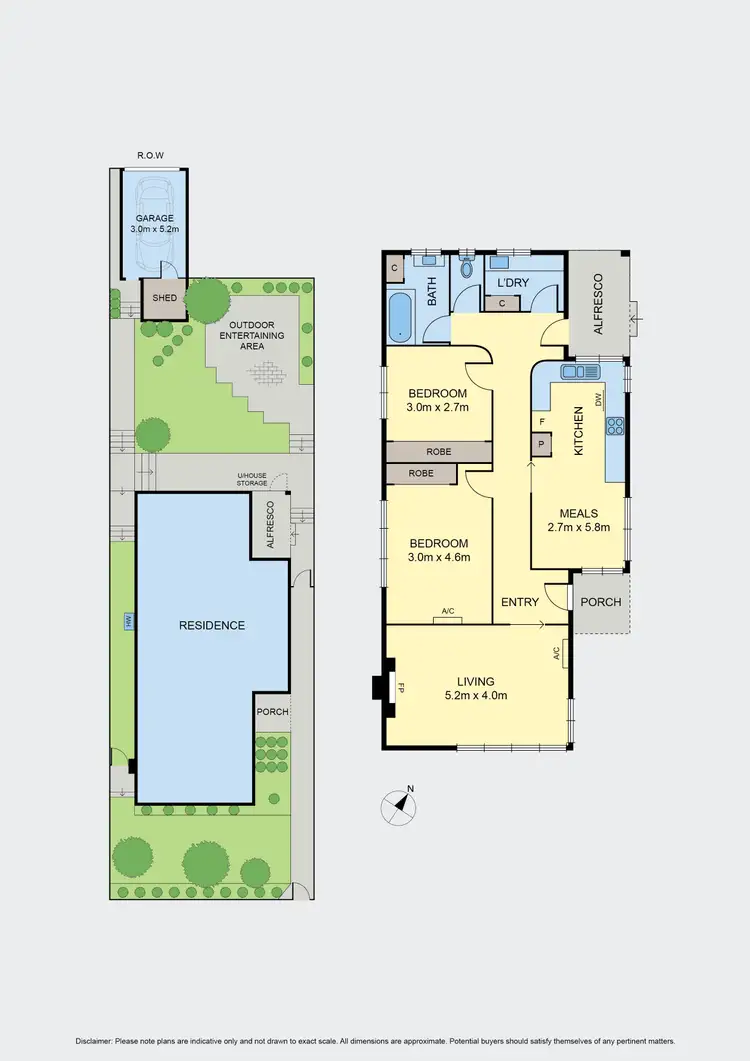Floorplan of Homely house listing, 83A Shamrock Street, Brunswick West VIC 3055