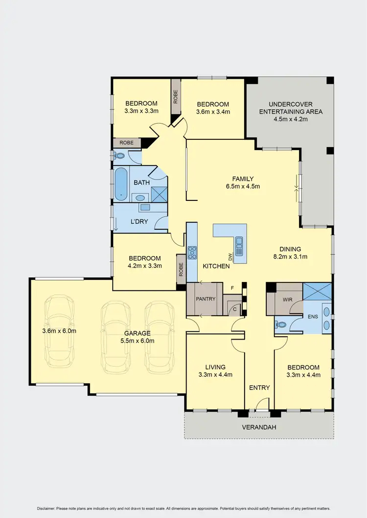Floorplan of Homely house listing, 1A Ormerod Court, Gisborne VIC 3437