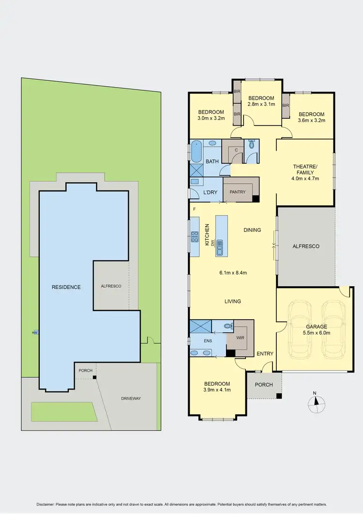 Floorplan of Homely house listing, 4 Scentbark Way, Gisborne VIC 3437
